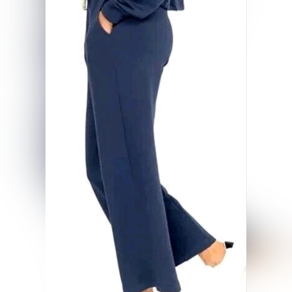 New w Tag size L Johnny Was Calme Elements Track Pants Blue